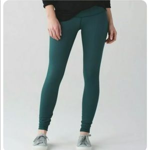 Lululemon Wunder Under Pant III | Size 4 Deep Green